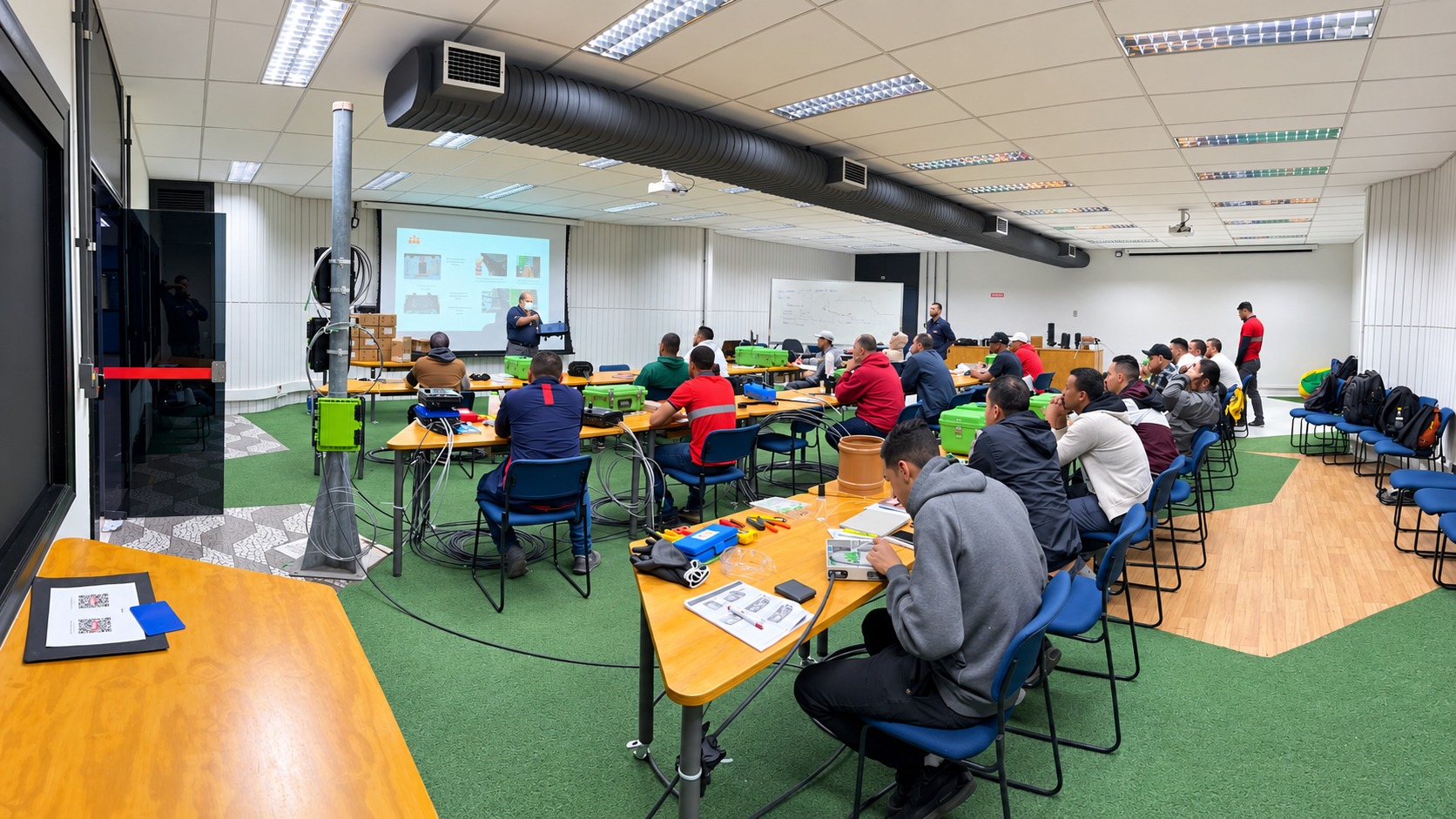 Treinamento técnico da Skills para a equipe Claro–Procisa